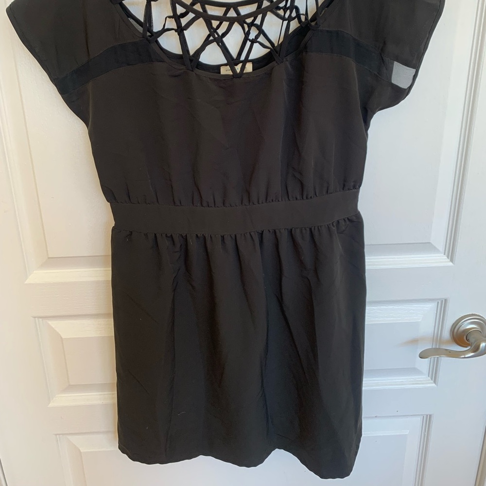 silence + noise black dress